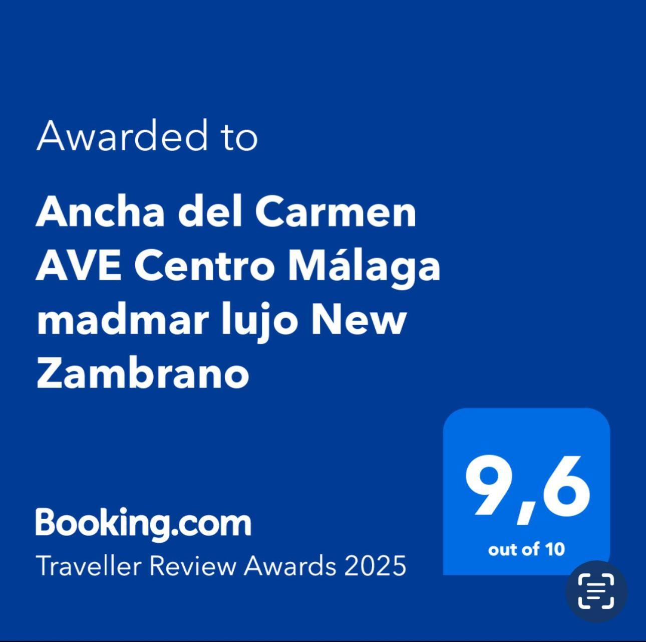 Ancha Del Carmen Ave Centro Malaga Madmar Lujo New Zambrano Lejlighed Eksteriør billede